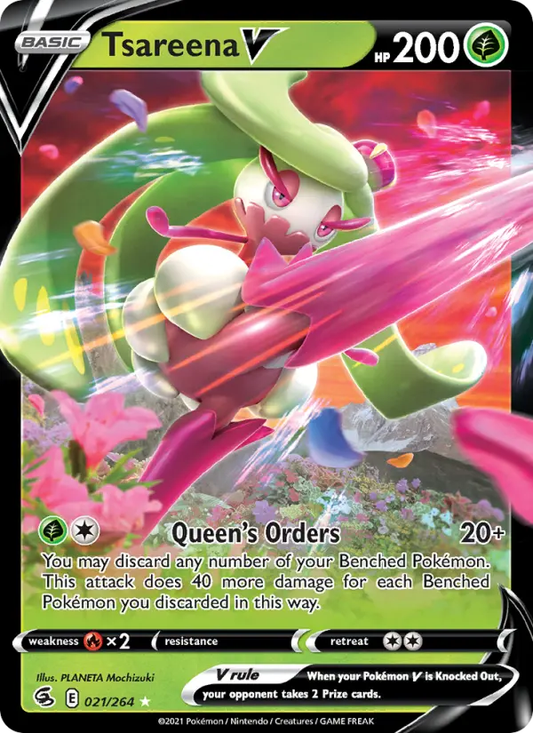 Tsareena V, Fusion Strike #21