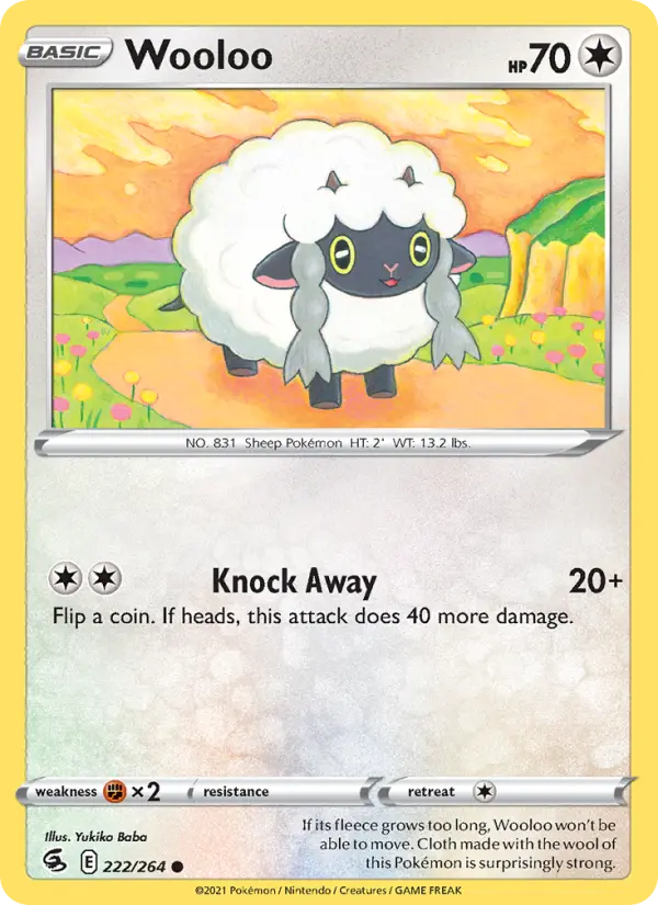 Wooloo, Fusion Strike #222