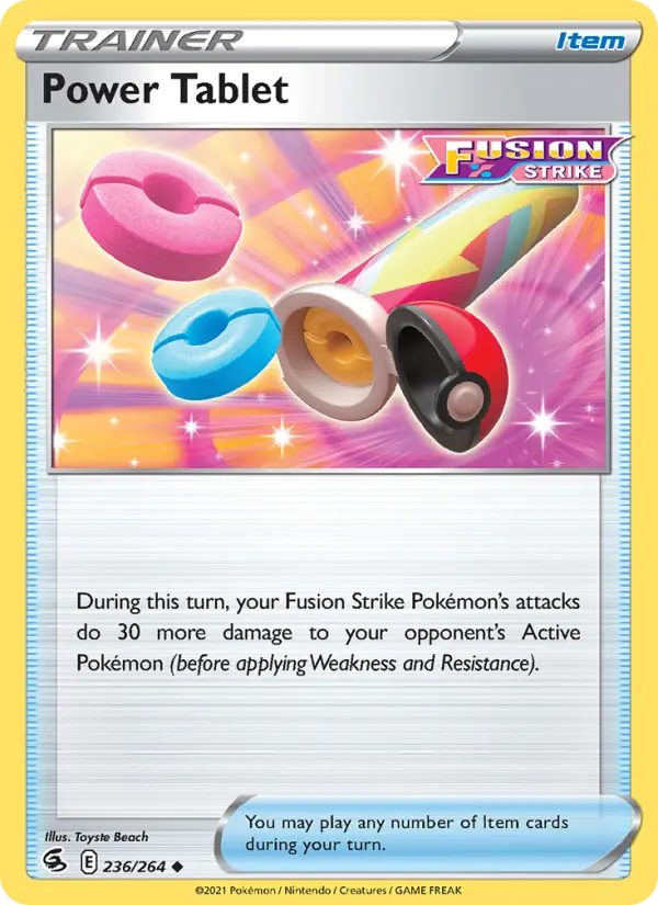 Power Tablet, Fusion Strike #236