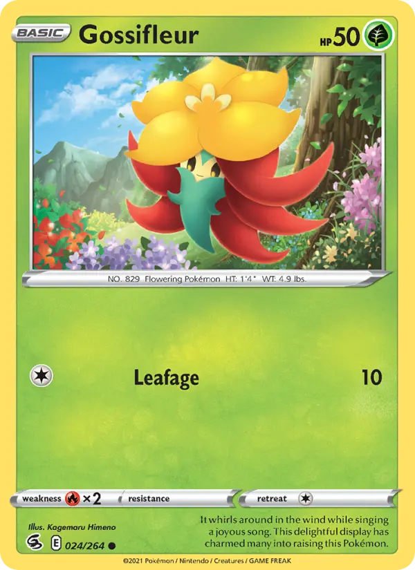 Gossifleur, Fusion Strike #24