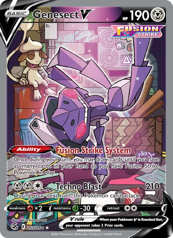 Genesect V, Fusion Strike #255
