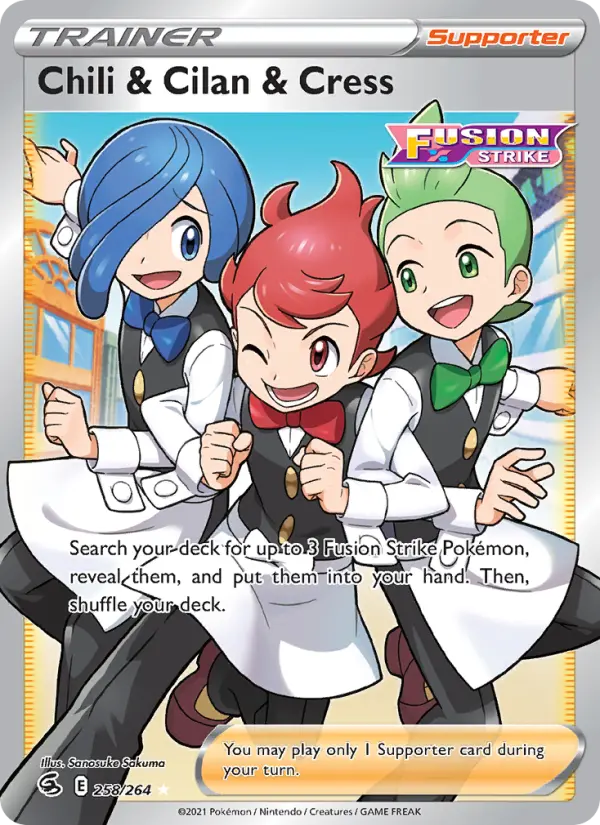 Chili & Cilan & Cress, Fusion Strike #258