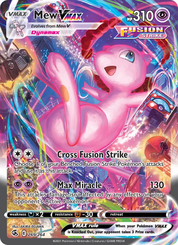 Mew VMAX, Fusion Strike #269