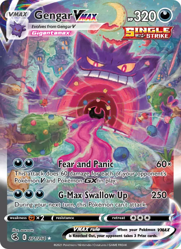Gengar VMAX, Fusion Strike #271