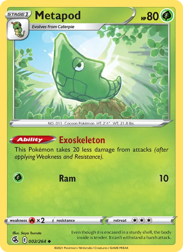 Metapod, Fusion Strike #2