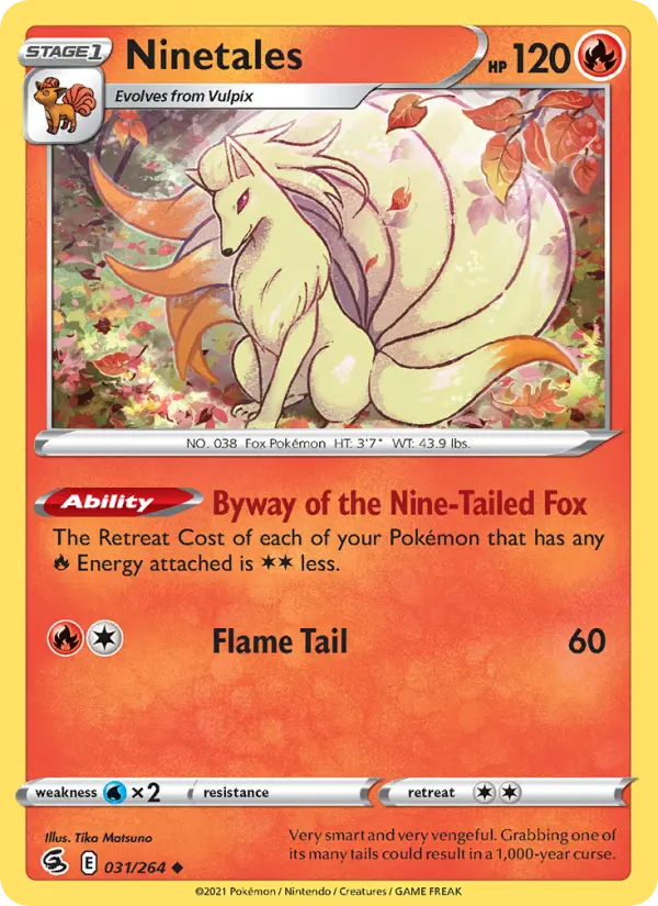 Ninetales, Fusion Strike #31