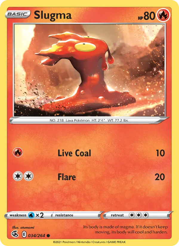 Slugma, Fusion Strike #34