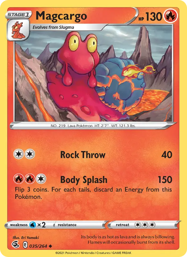 Magcargo, Fusion Strike #35