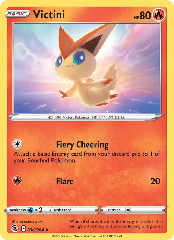 Victini, Fusion Strike #36