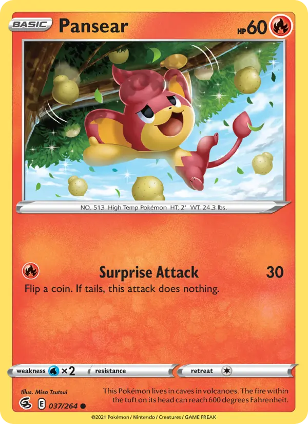 Pansear, Fusion Strike #37