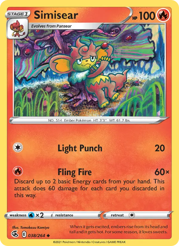 Simisear, Fusion Strike #38