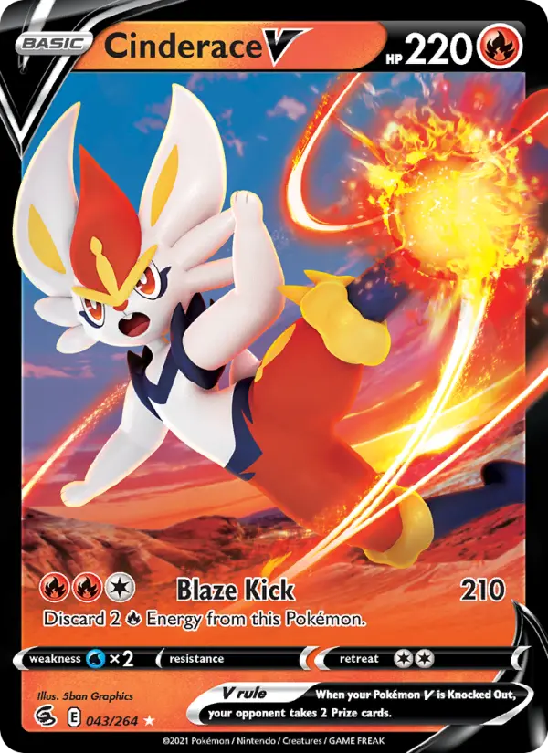 Cinderace V, Fusion Strike #43