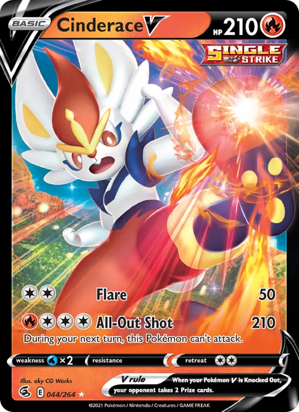 Cinderace V, Fusion Strike #44