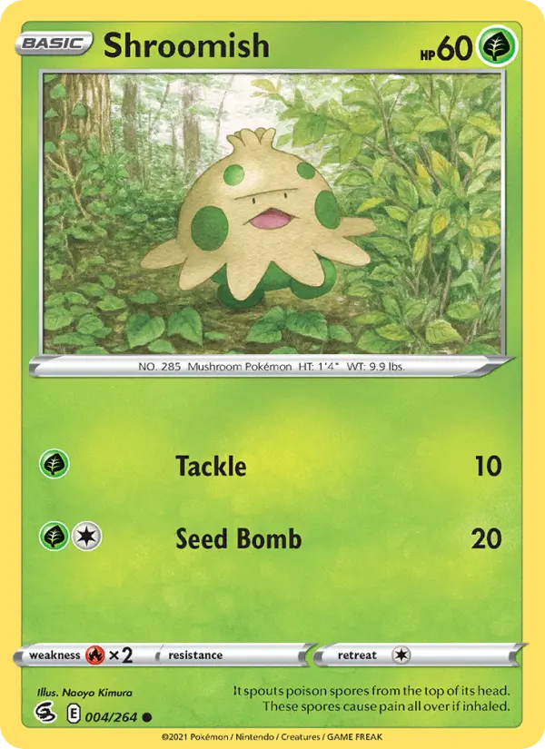 Shroomish, Fusion Strike #4