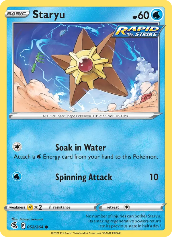 Staryu, Fusion Strike #52