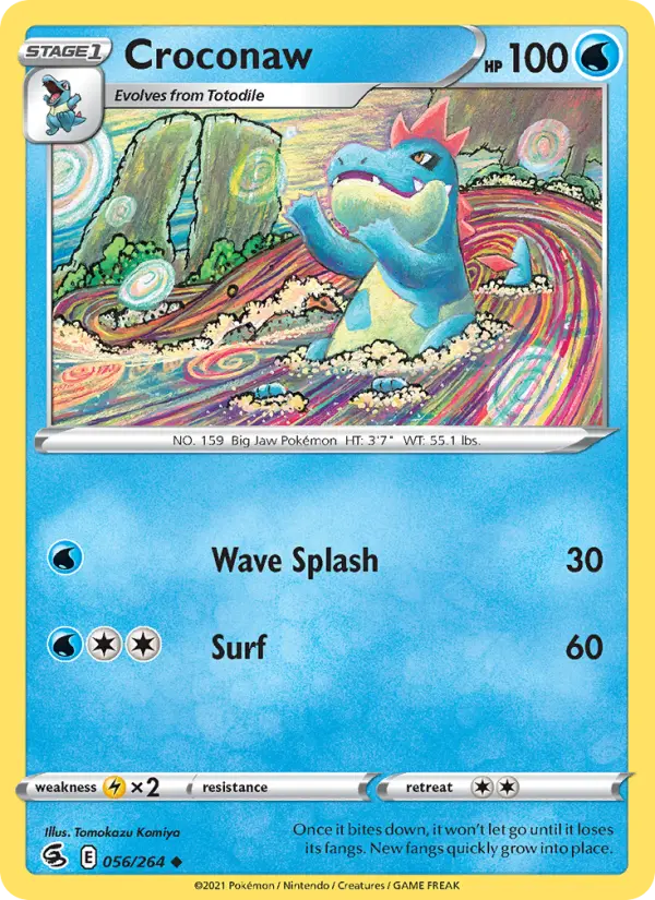 Croconaw, Fusion Strike #56