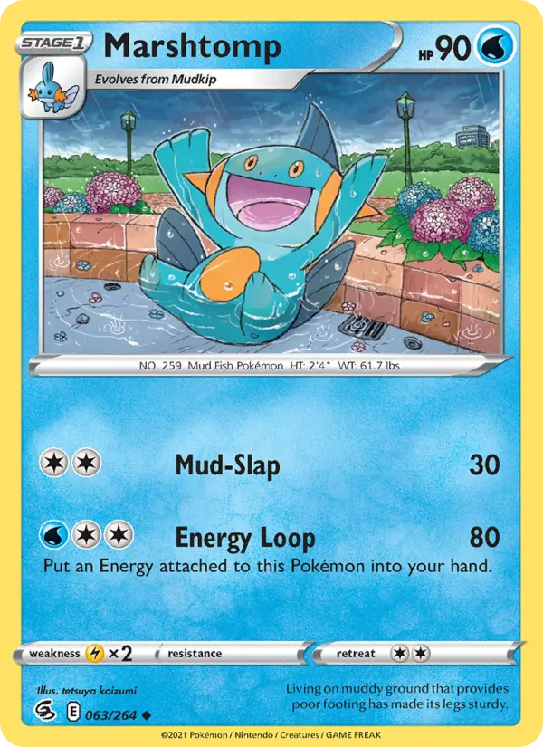 Marshtomp, Fusion Strike #63