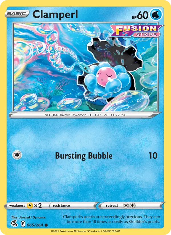 Clamperl, Fusion Strike #65