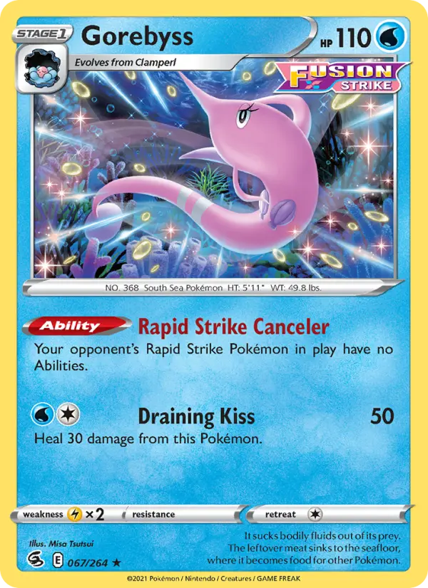 Gorebyss, Fusion Strike #67