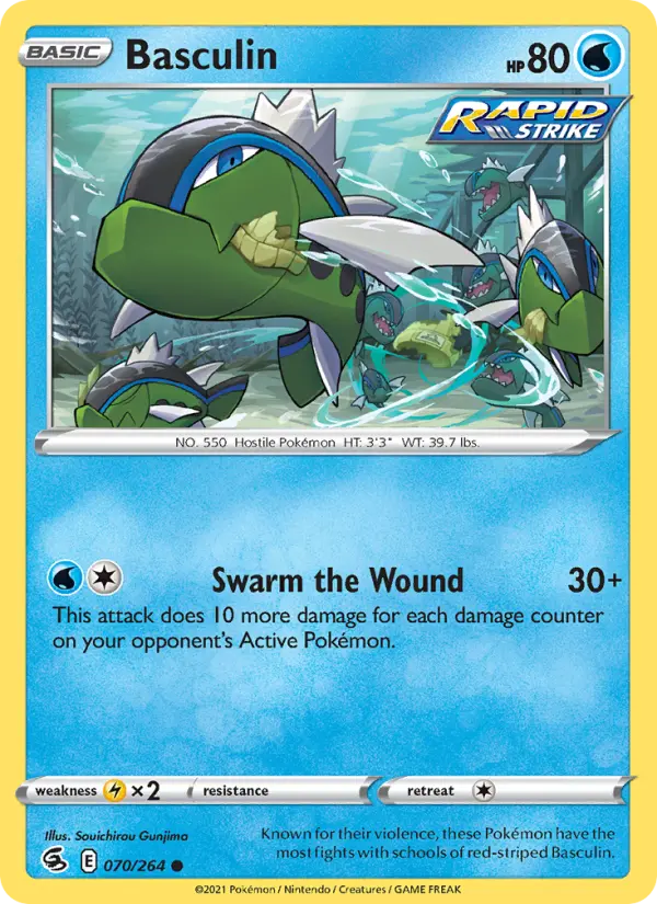 Basculin, Fusion Strike #70