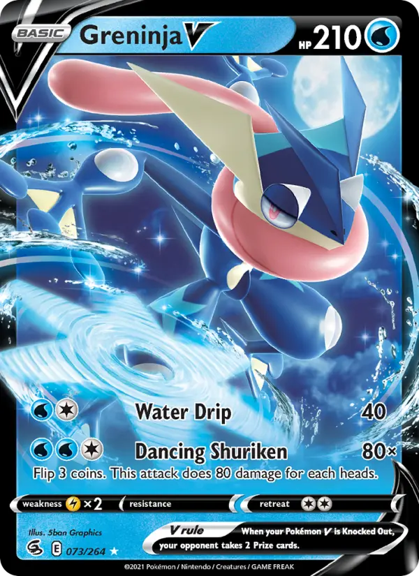 Greninja V, Fusion Strike #73