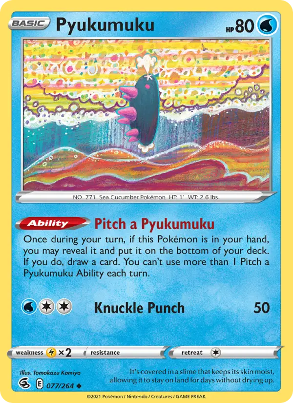 Pyukumuku, Fusion Strike #77