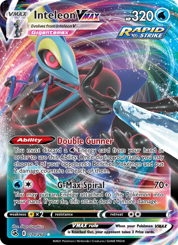 Inteleon VMAX, Fusion Strike #79