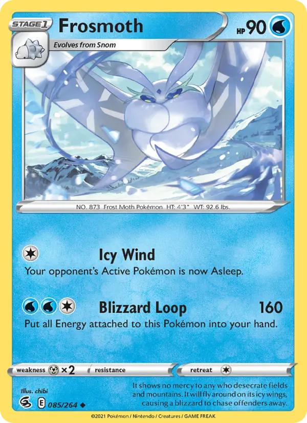 Frosmoth, Fusion Strike #85