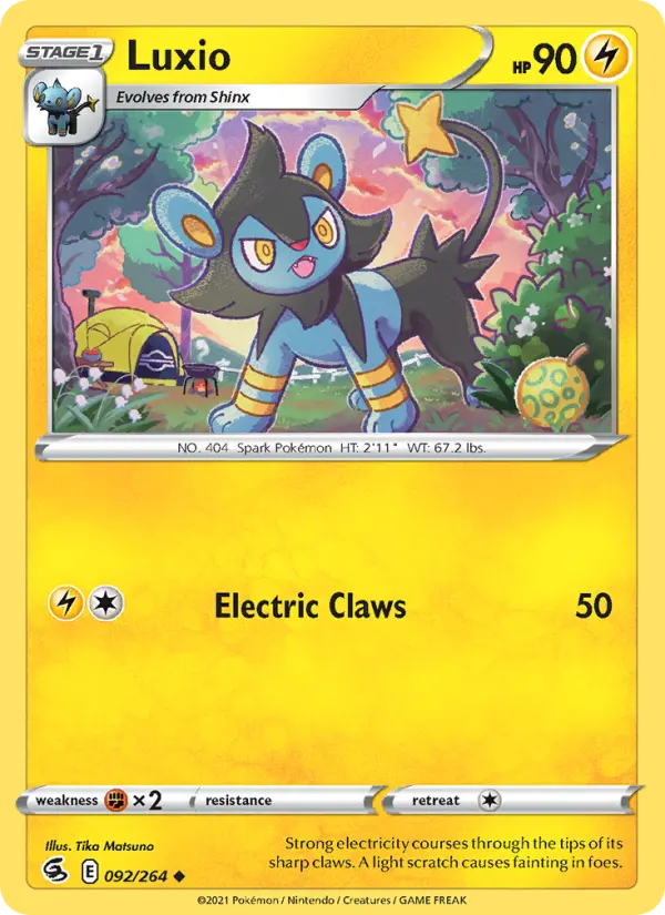 Luxio, Fusion Strike #92