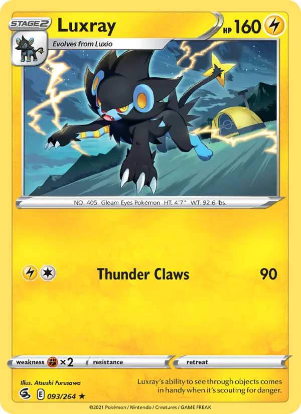 Luxray, Fusion Strike #93