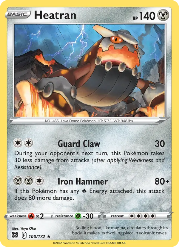 Heatran, Brilliant Stars #100