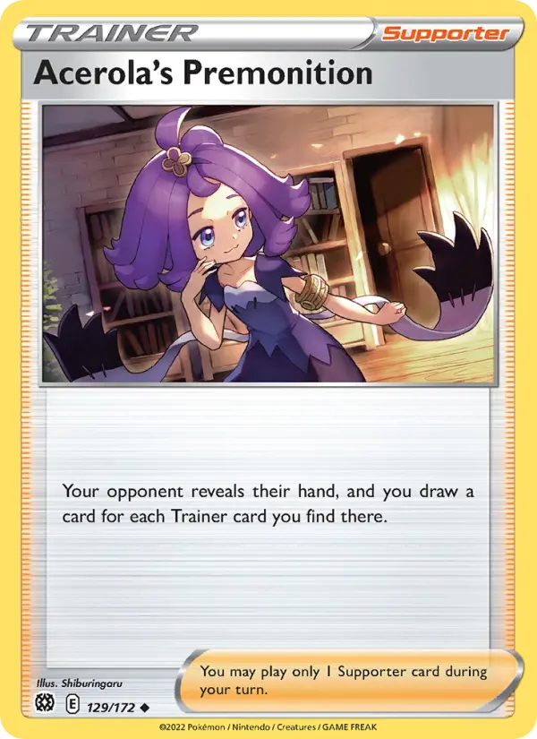 Acerola's Premonition, Brilliant Stars #129