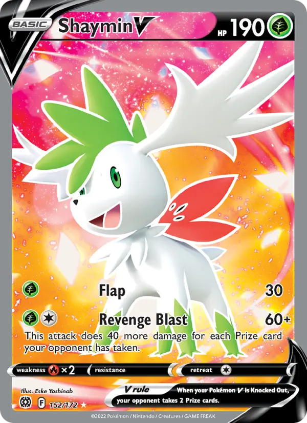 Shaymin V, Brilliant Stars #152