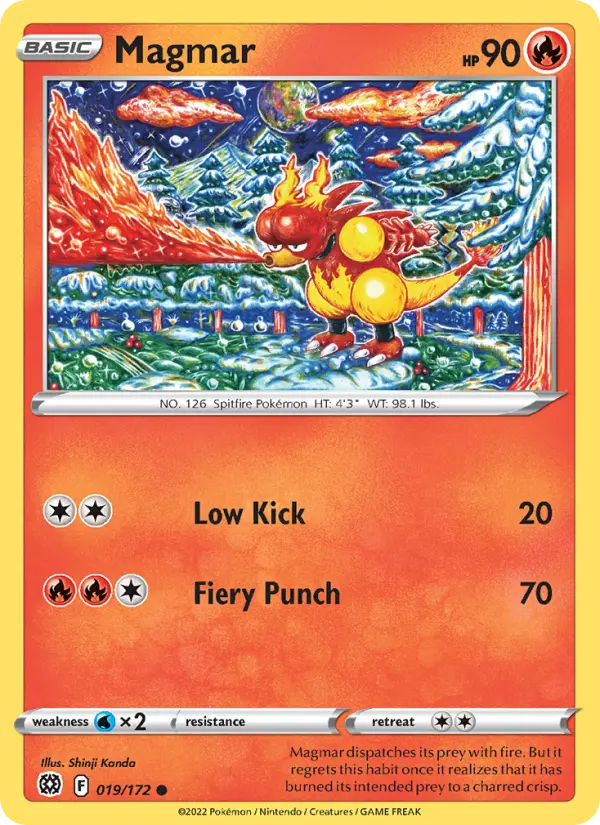 Magmar, Brilliant Stars #19