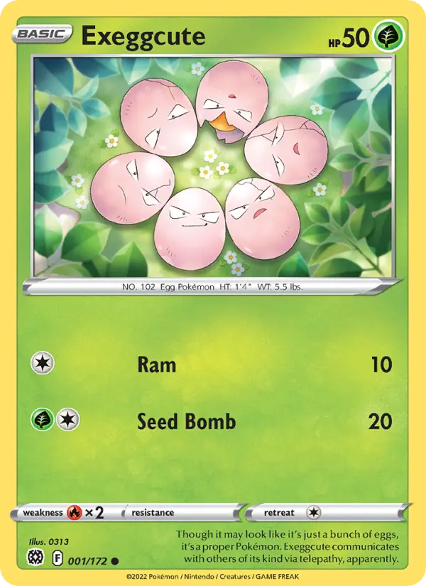 Exeggcute, Brilliant Stars #1
