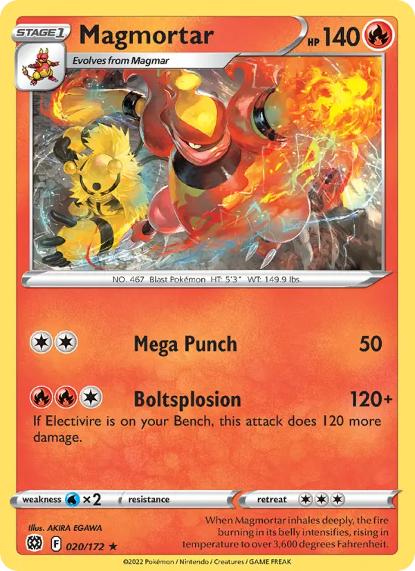 Magmortar, Brilliant Stars #20