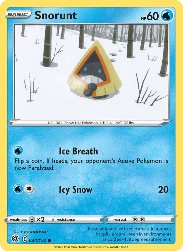 Snorunt, Brilliant Stars #34