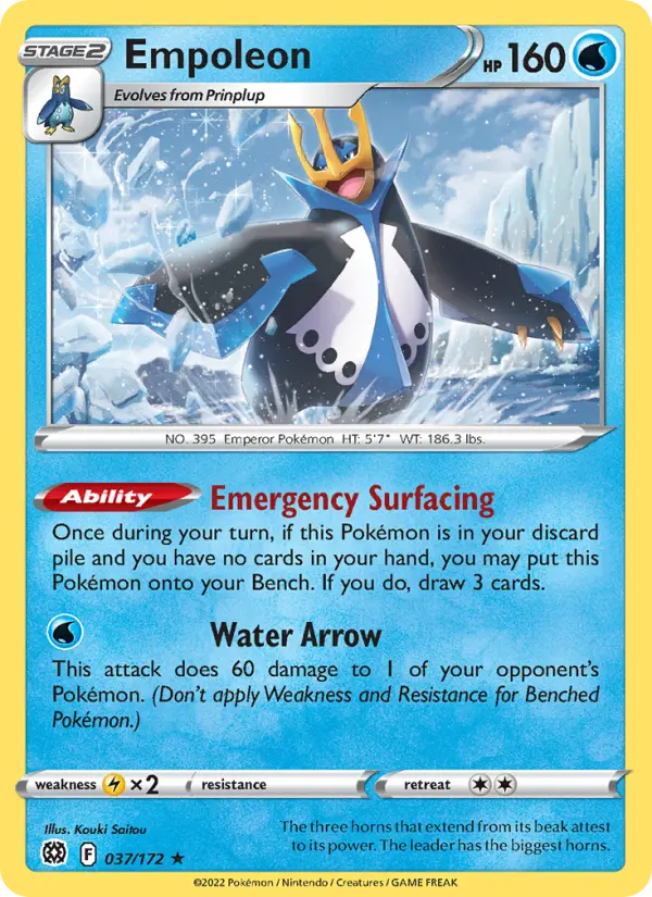 Empoleon, Brilliant Stars #37