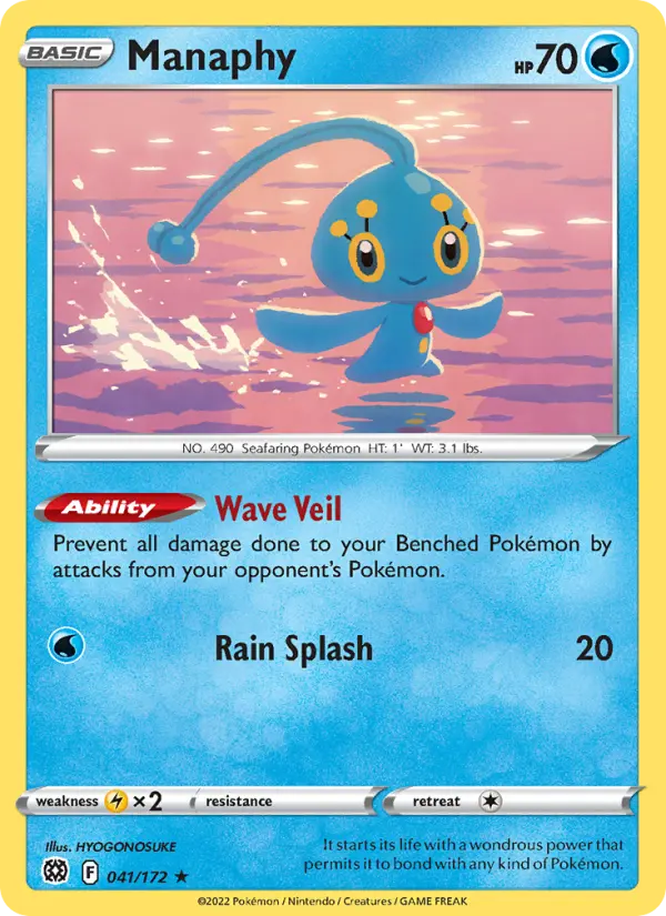 Manaphy, Brilliant Stars #41