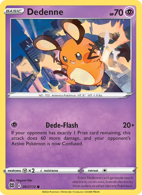 Dedenne, Brilliant Stars #67