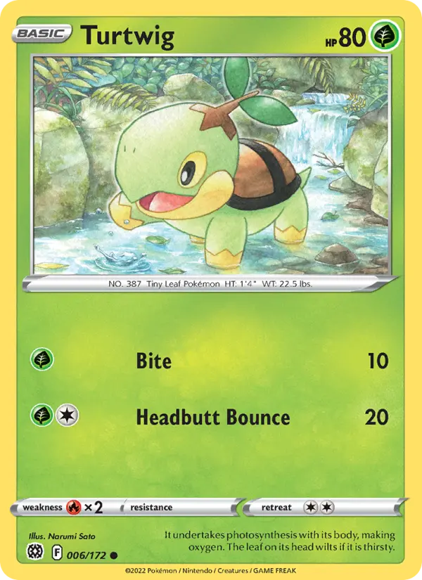 Turtwig, Brilliant Stars #6