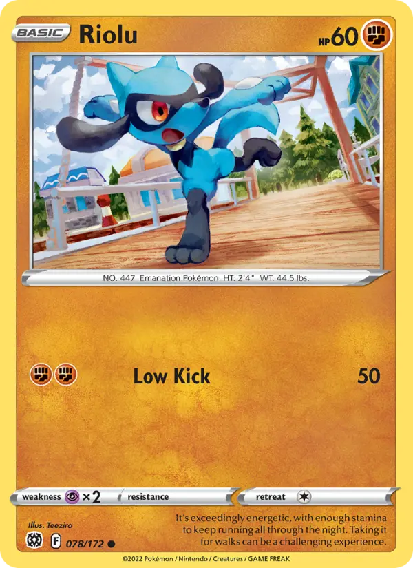 Riolu, Brilliant Stars #78