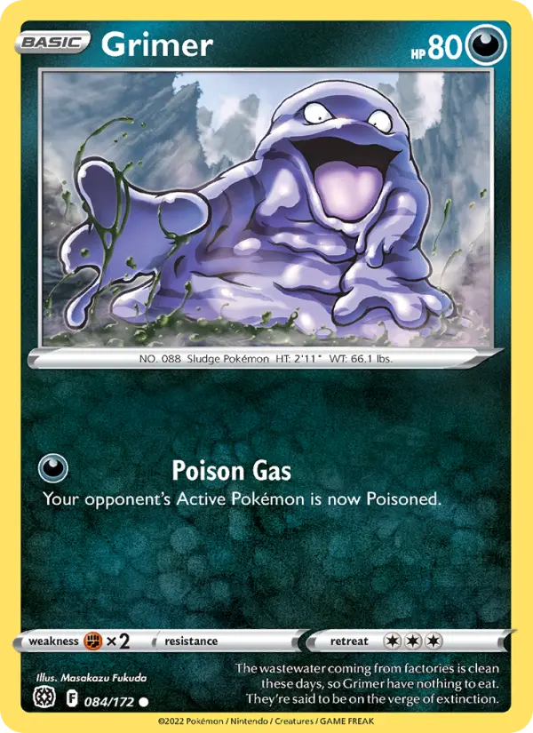 Grimer, Brilliant Stars #84