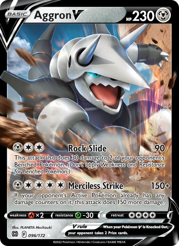 Aggron V, Brilliant Stars #96