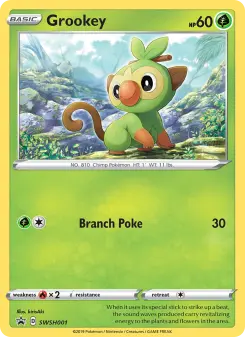 Grookey, SWSH Black Star Promos #SWSH1