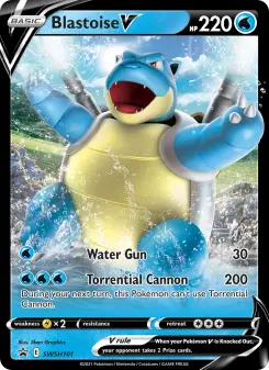 Blastoise V, SWSH Black Star Promos #SWSH101