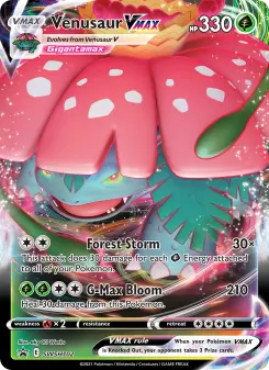 Venusaur VMAX, SWSH Black Star Promos #SWSH102