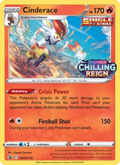Cinderace, SWSH Black Star Promos #SWSH112