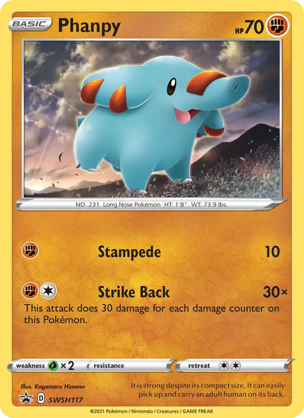 Phanpy, SWSH Black Star Promos #SWSH117