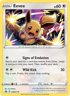 Eevee, SWSH Black Star Promos #SWSH118